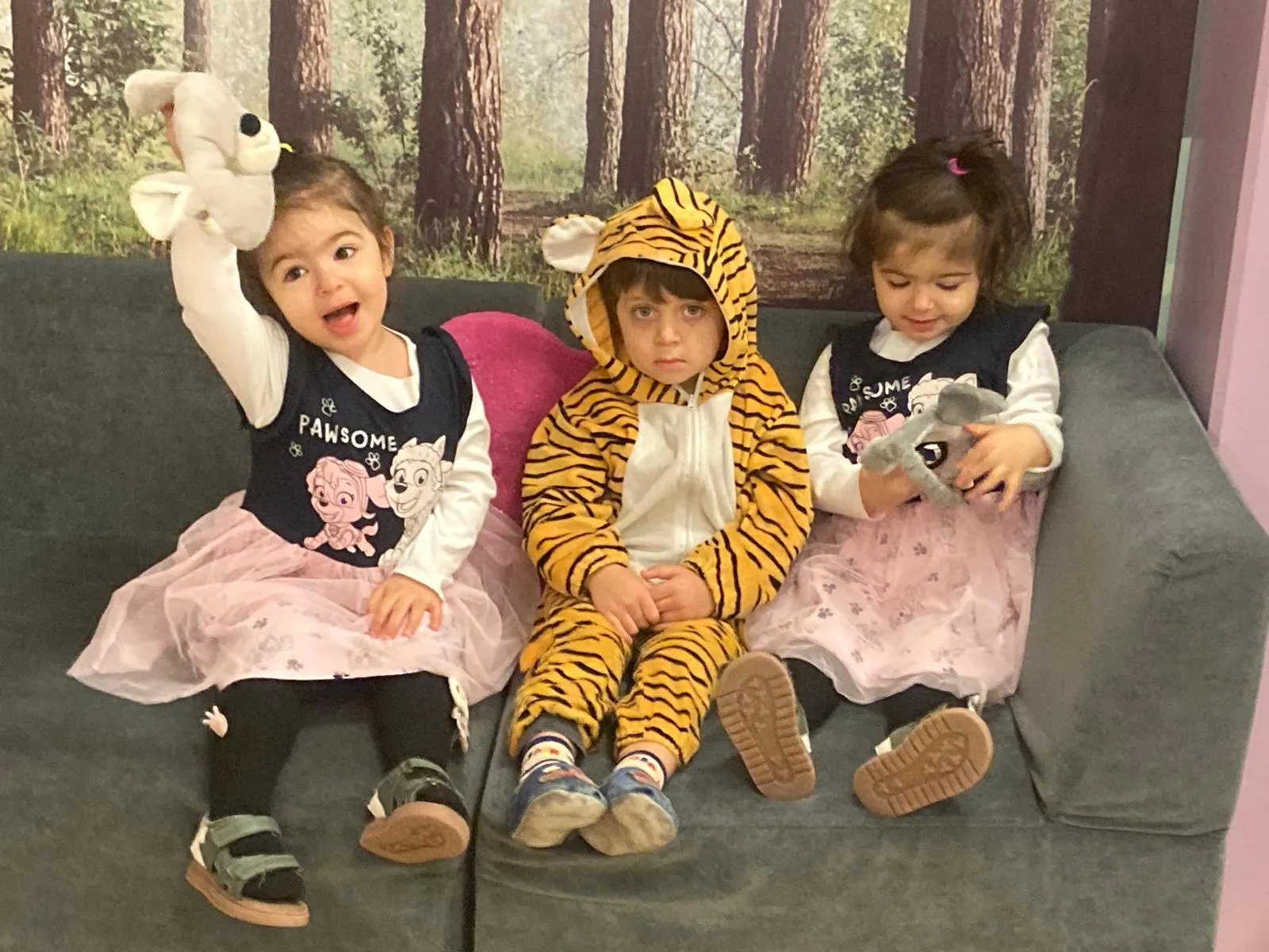 A picture of UMKA kids playing in fall 2025